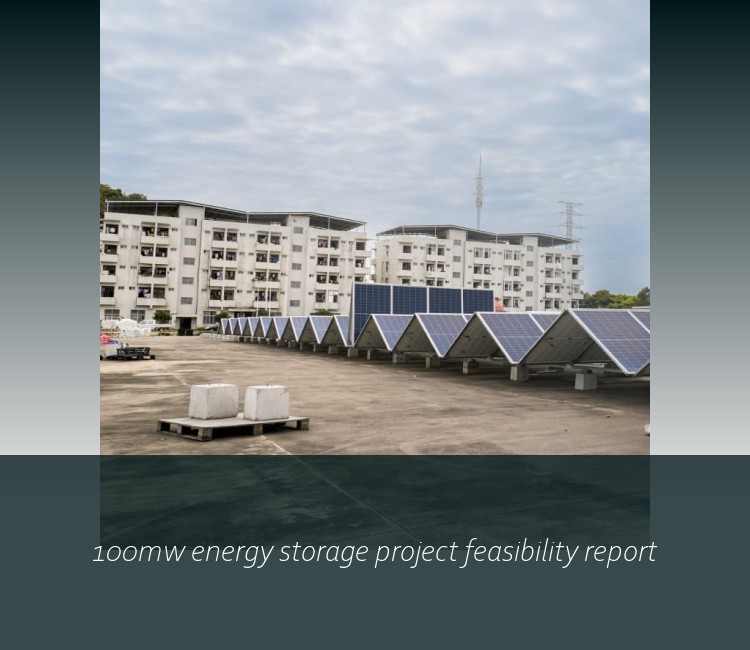 100mw energy storage project feasibility report