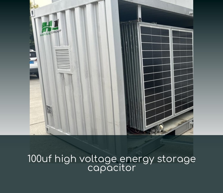 100uf high voltage energy storage capacitor