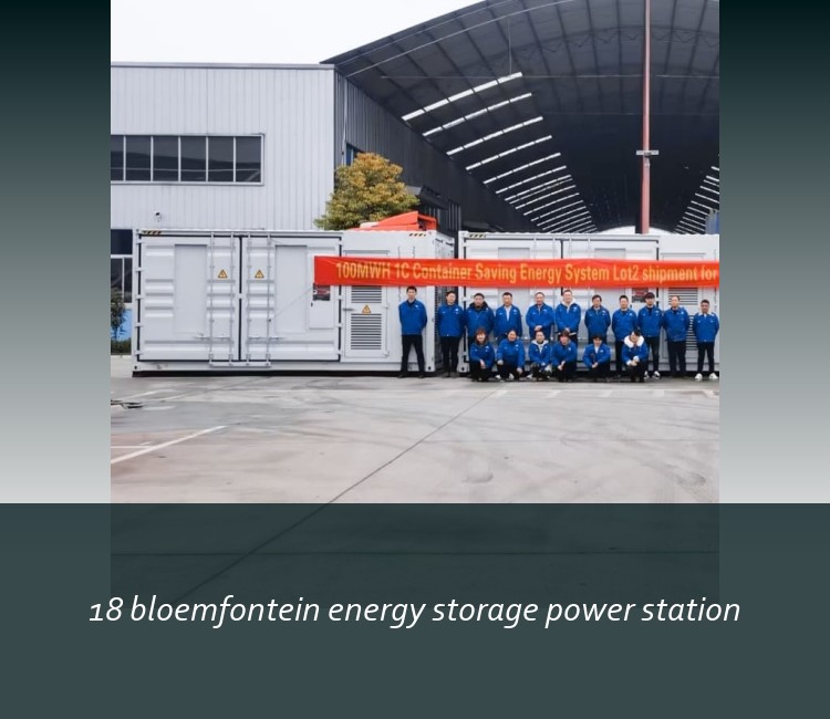 18 bloemfontein energy storage power station