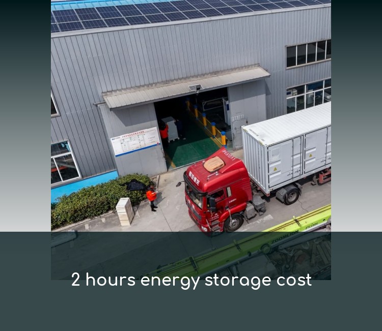 2 hours energy storage cost