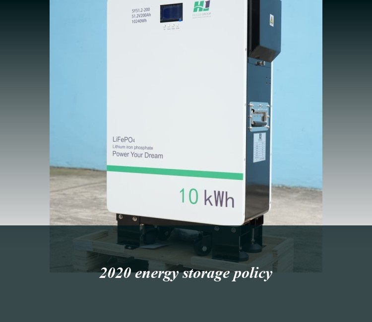 2020 energy storage policy