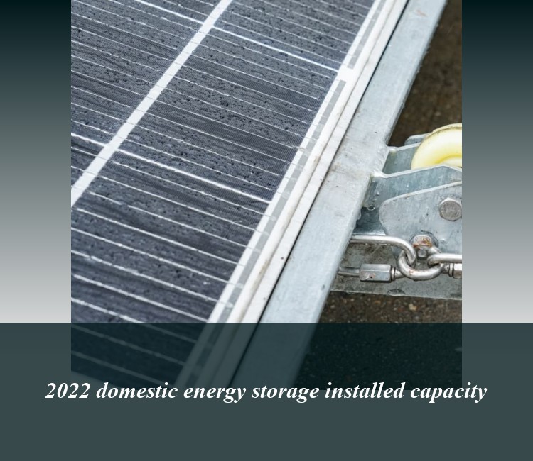 2022 domestic energy storage installed capacity