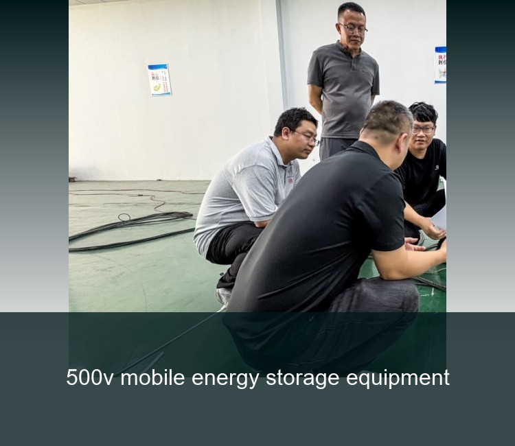 500v mobile energy storage equipment