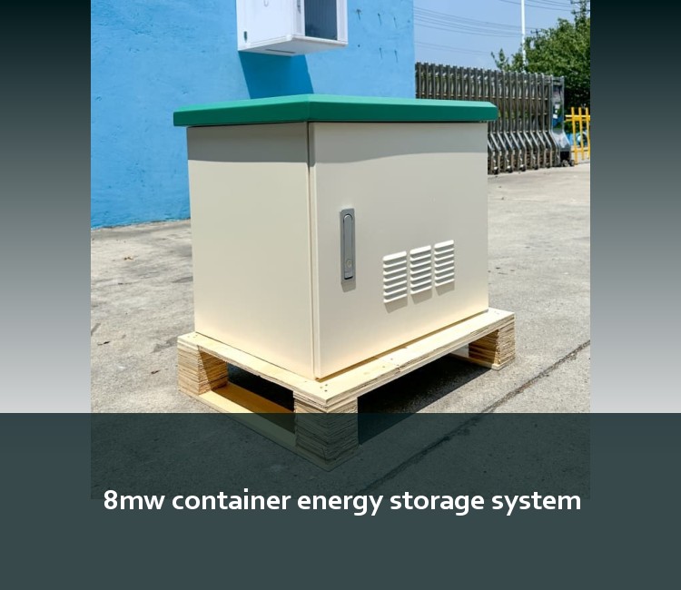 8mw container energy storage system