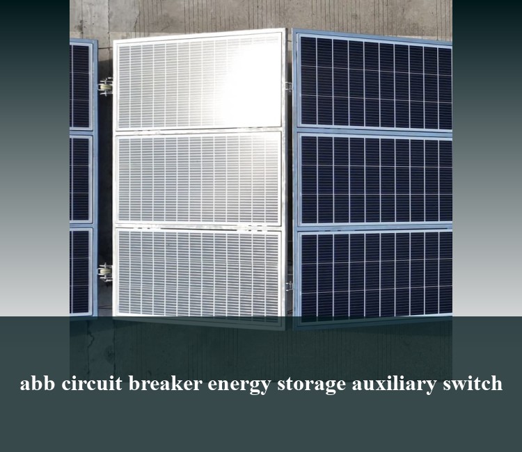abb circuit breaker energy storage auxiliary switch