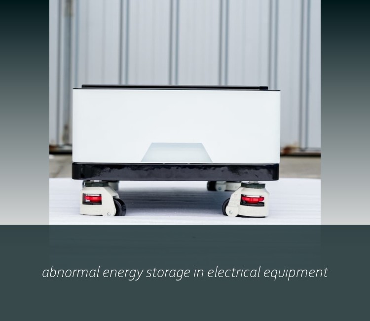abnormal energy storage in electrical equipment