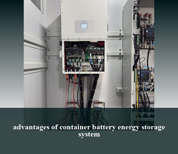 advantages of container battery energy storage system