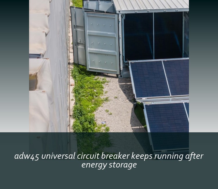 adw45 universal circuit breaker keeps running after energy storage