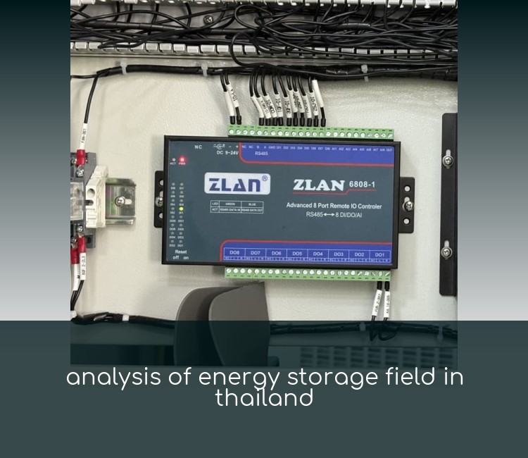 analysis of energy storage field in thailand
