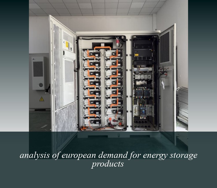 analysis of european demand for energy storage products