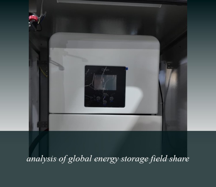 analysis of global energy storage field share