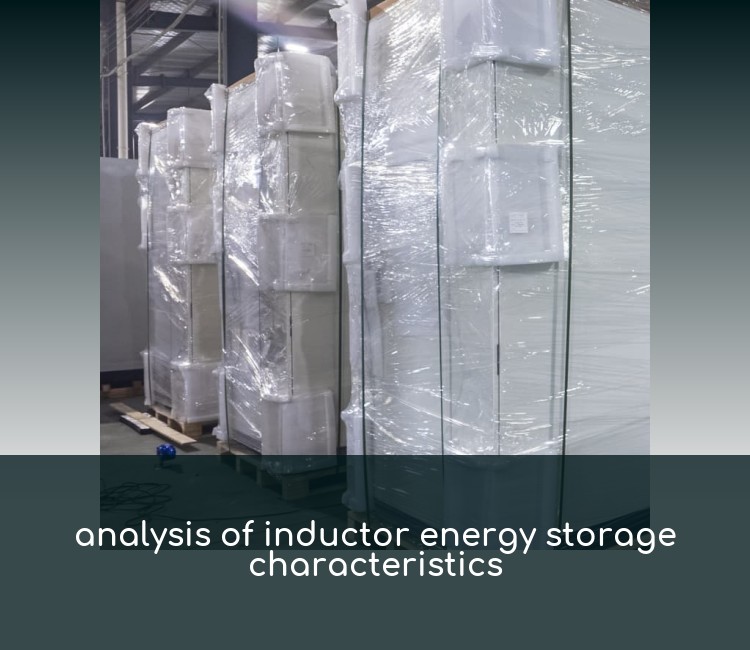 analysis of inductor energy storage characteristics