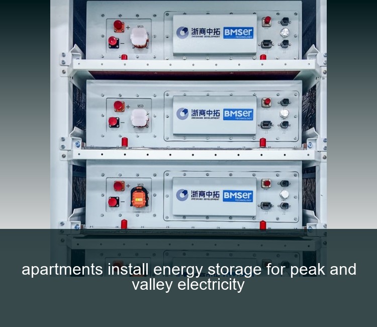 apartments install energy storage for peak and valley electricity