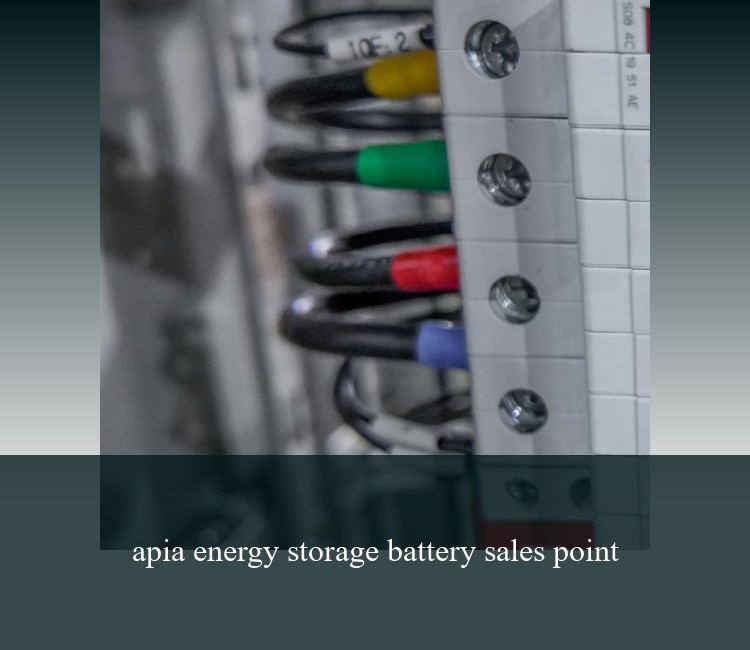 apia energy storage battery sales point