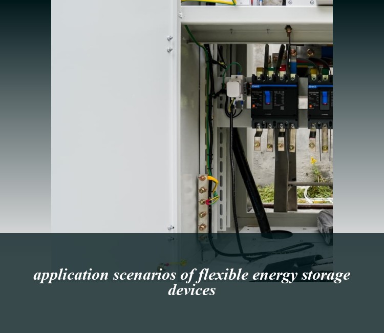 application scenarios of flexible energy storage devices