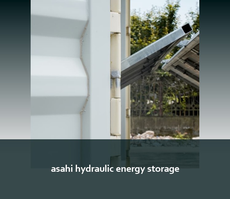 asahi hydraulic energy storage