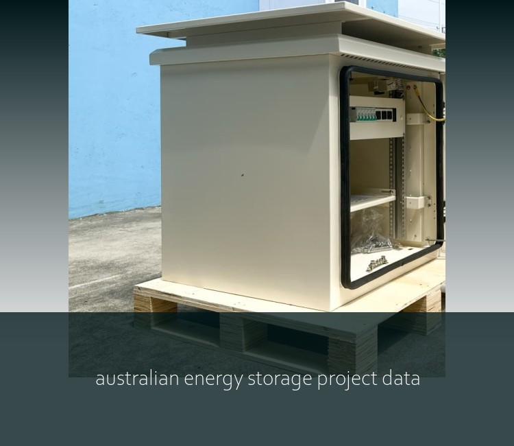 australian energy storage project data