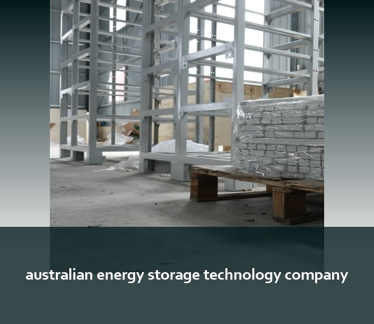 australian energy storage technology company