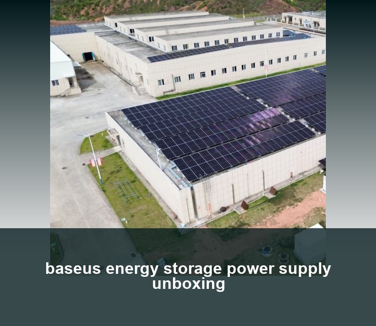baseus energy storage power supply unboxing
