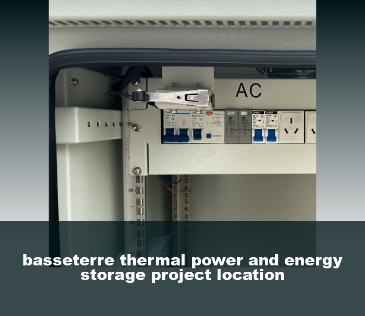 basseterre thermal power and energy storage project location