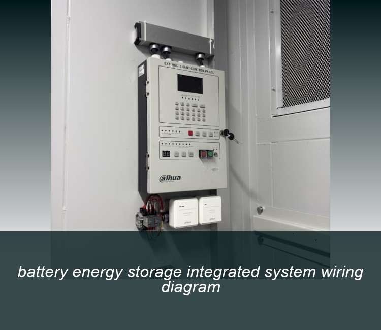 battery energy storage integrated system wiring diagram