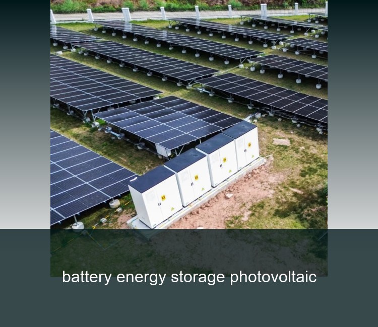 battery energy storage photovoltaic