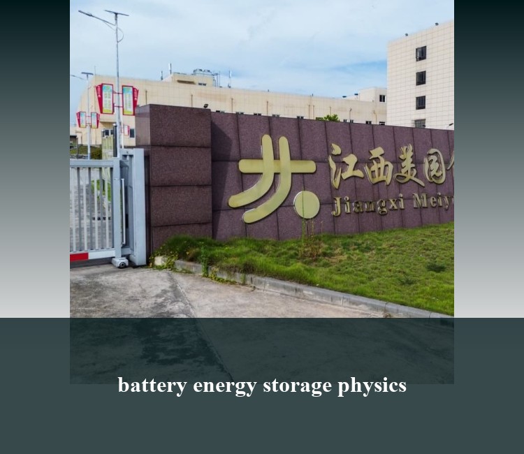 battery energy storage physics