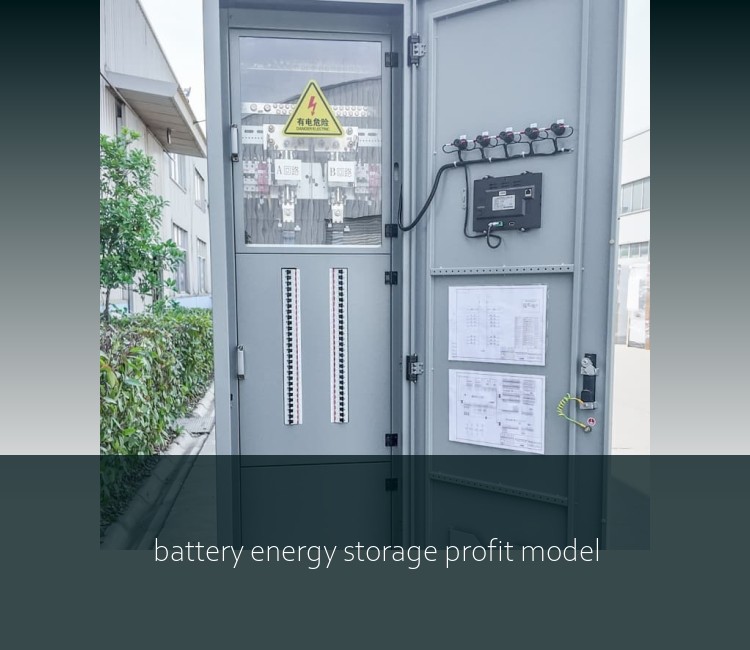 battery energy storage profit model