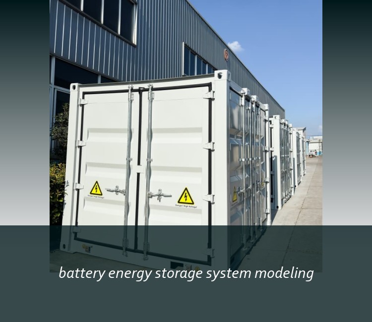 battery energy storage system modeling