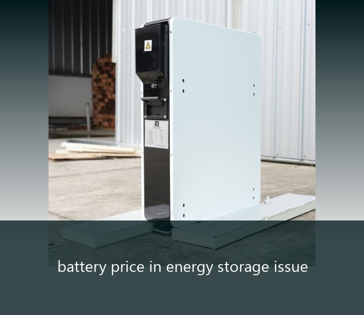 battery price in energy storage issue
