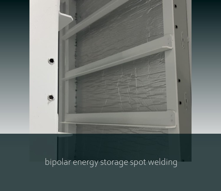 bipolar energy storage spot welding