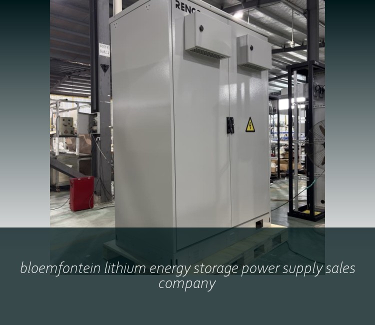 bloemfontein lithium energy storage power supply sales company
