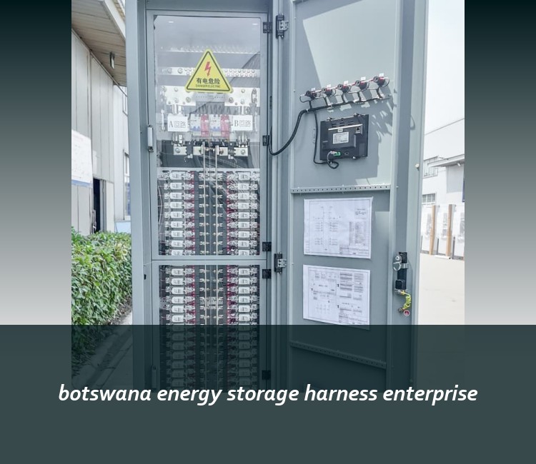 botswana energy storage harness enterprise
