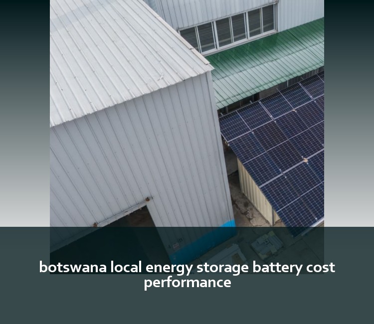 botswana local energy storage battery cost performance