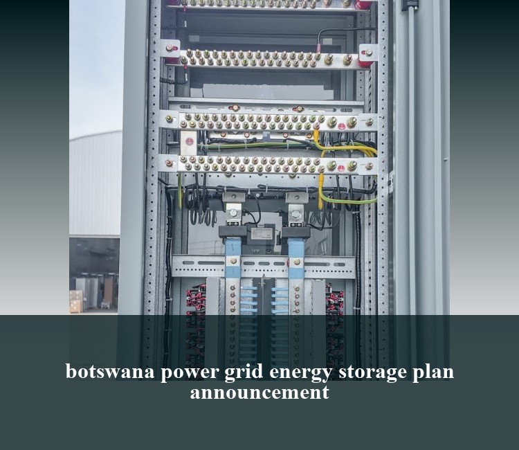 botswana power grid energy storage plan announcement