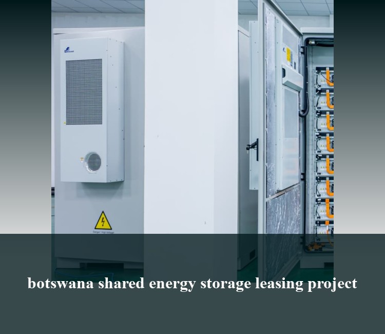 botswana shared energy storage leasing project