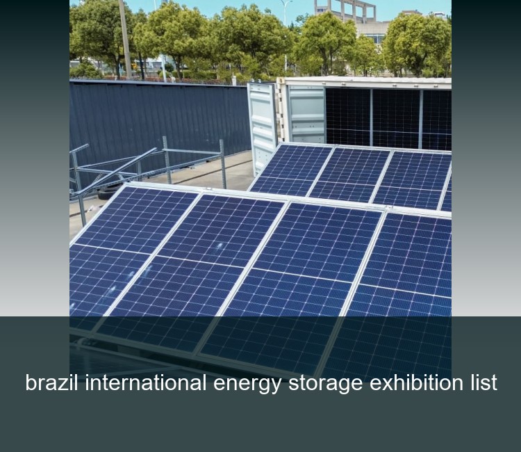 brazil international energy storage exhibition list