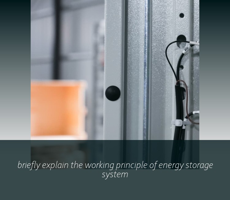 briefly explain the working principle of energy storage system