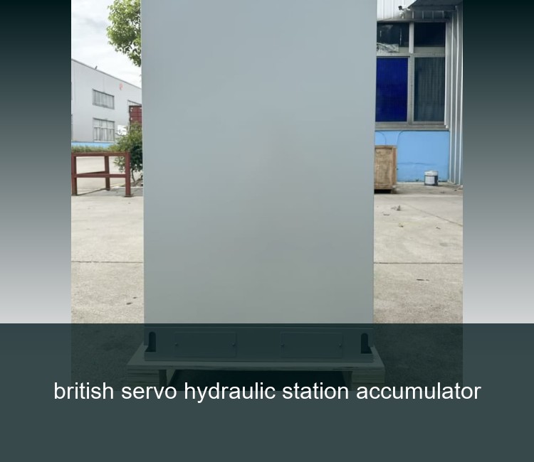 british servo hydraulic station accumulator