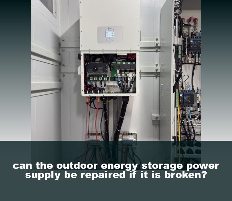 can the outdoor energy storage power supply be repaired if it is broken?