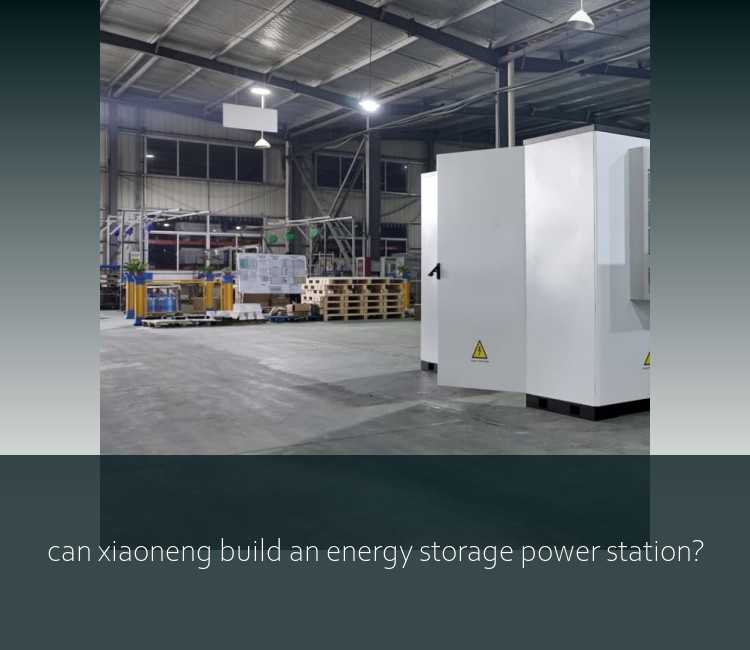 can xiaoneng build an energy storage power station?