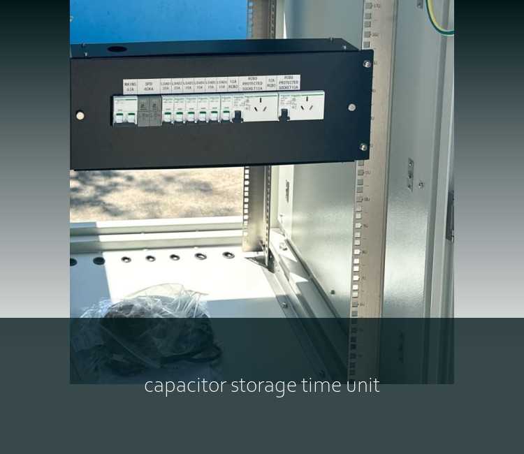 capacitor storage time unit