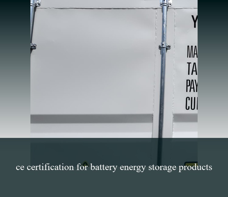 ce certification for battery energy storage products