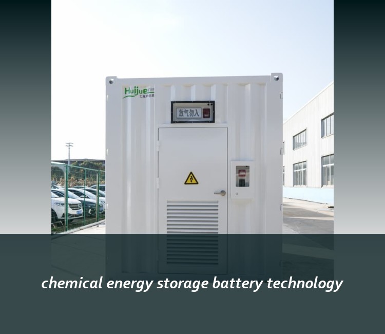 chemical energy storage battery technology