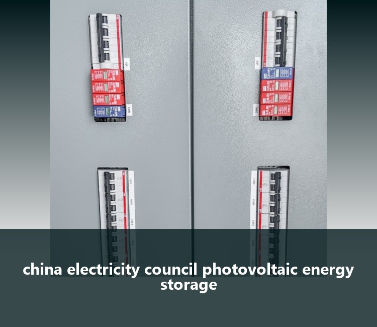china electricity council photovoltaic energy storage