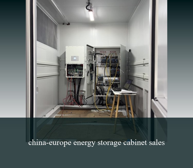 china-europe energy storage cabinet sales