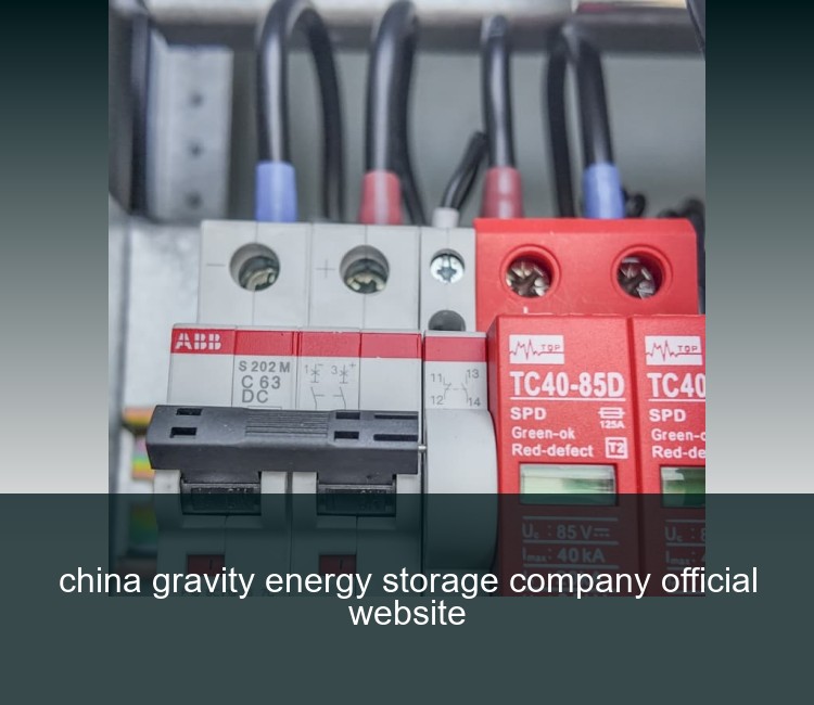 china gravity energy storage company official website
