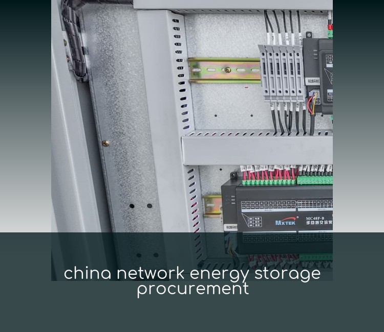 china network energy storage procurement