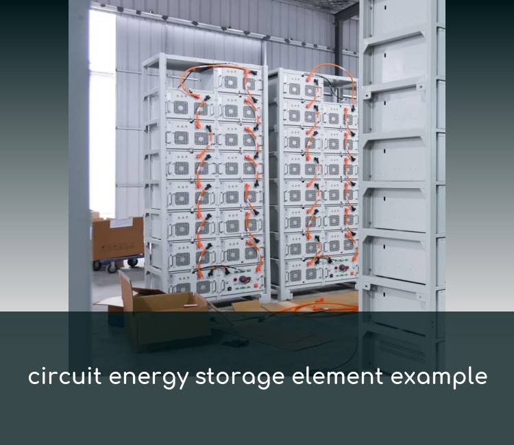 circuit energy storage element example