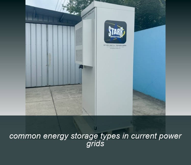 common energy storage types in current power grids